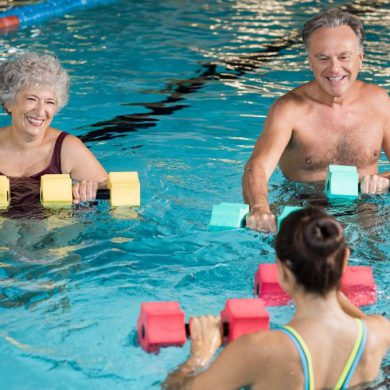 pool workout