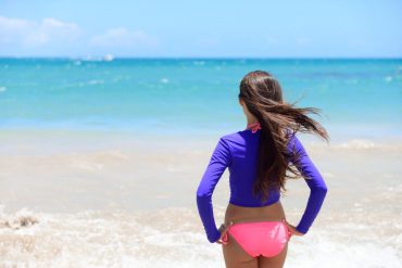 purple pink two piece