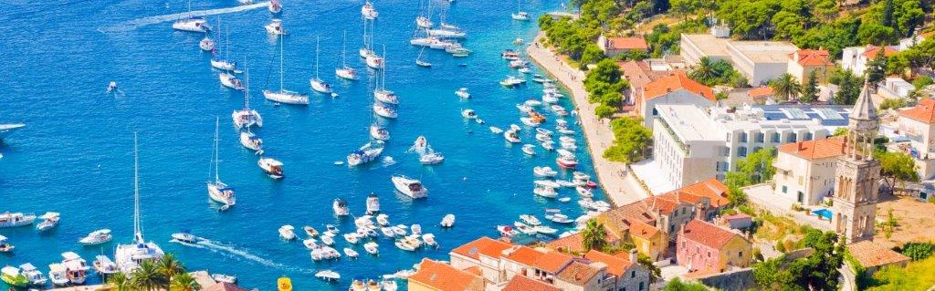 Hvar Croatia and surrounding islands