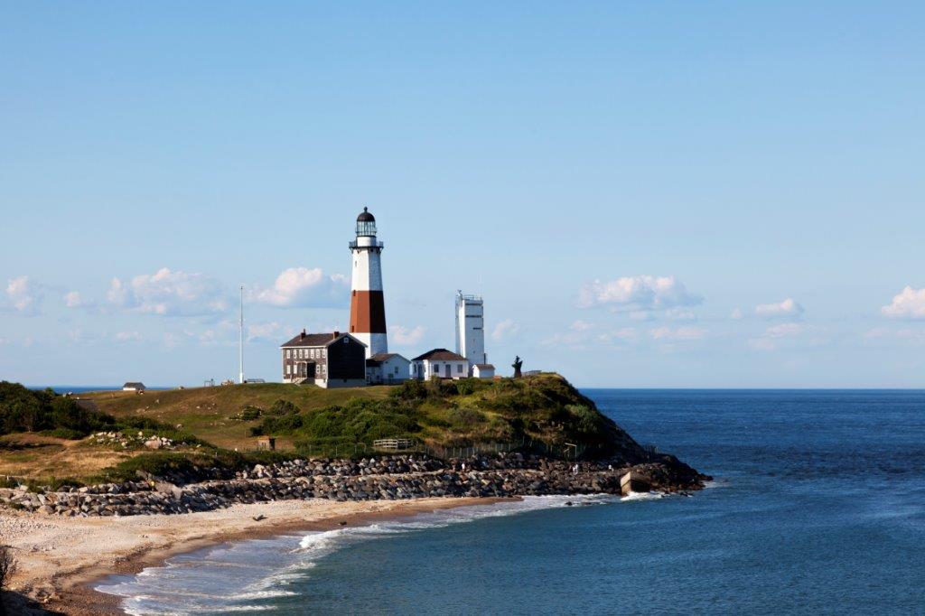 Montauk Lightouse and Beach