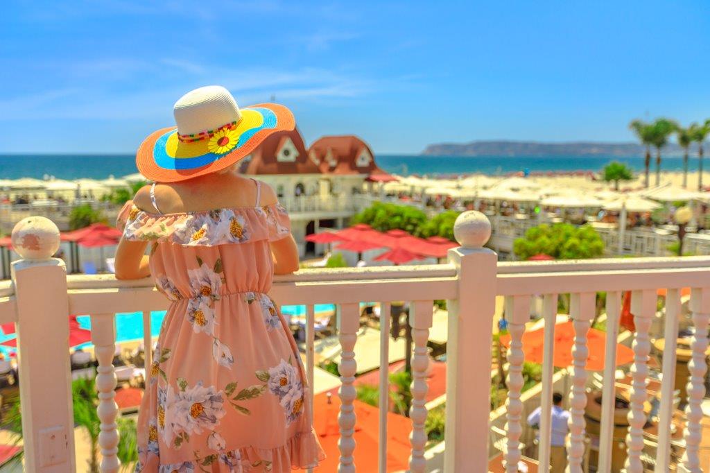 Woman in Coronado Beach