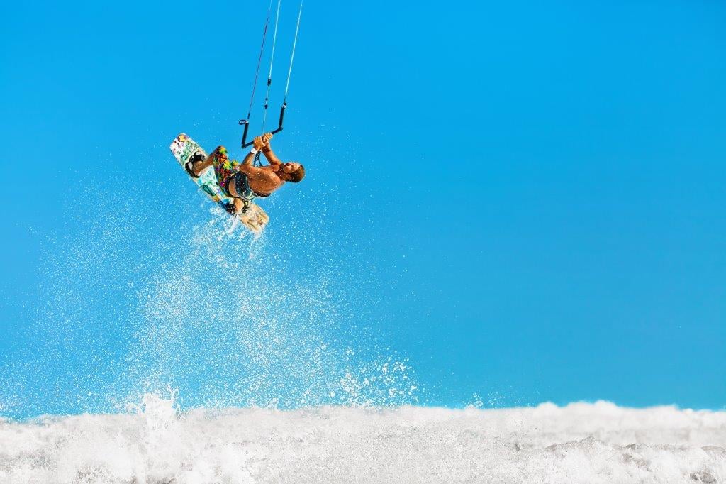 kiteboarding to the extreme