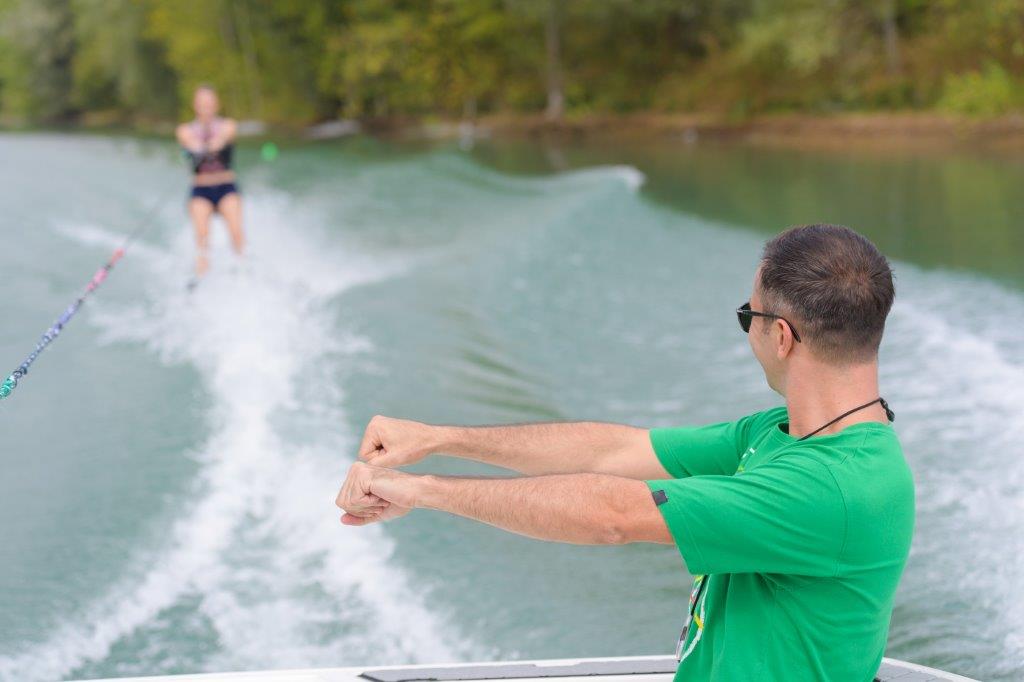 Water Skiing for the first time